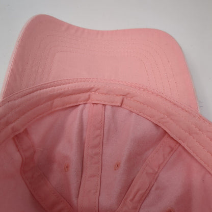 Unbranded Strapback Hat Pink OSFM Solid Blank Adjustable 6 Panel
