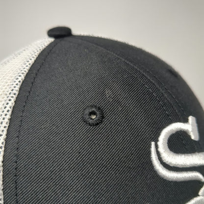 '47 Chicago White Sox MLB Trucker Hat Black One Size Mesh Snapback Embroidered