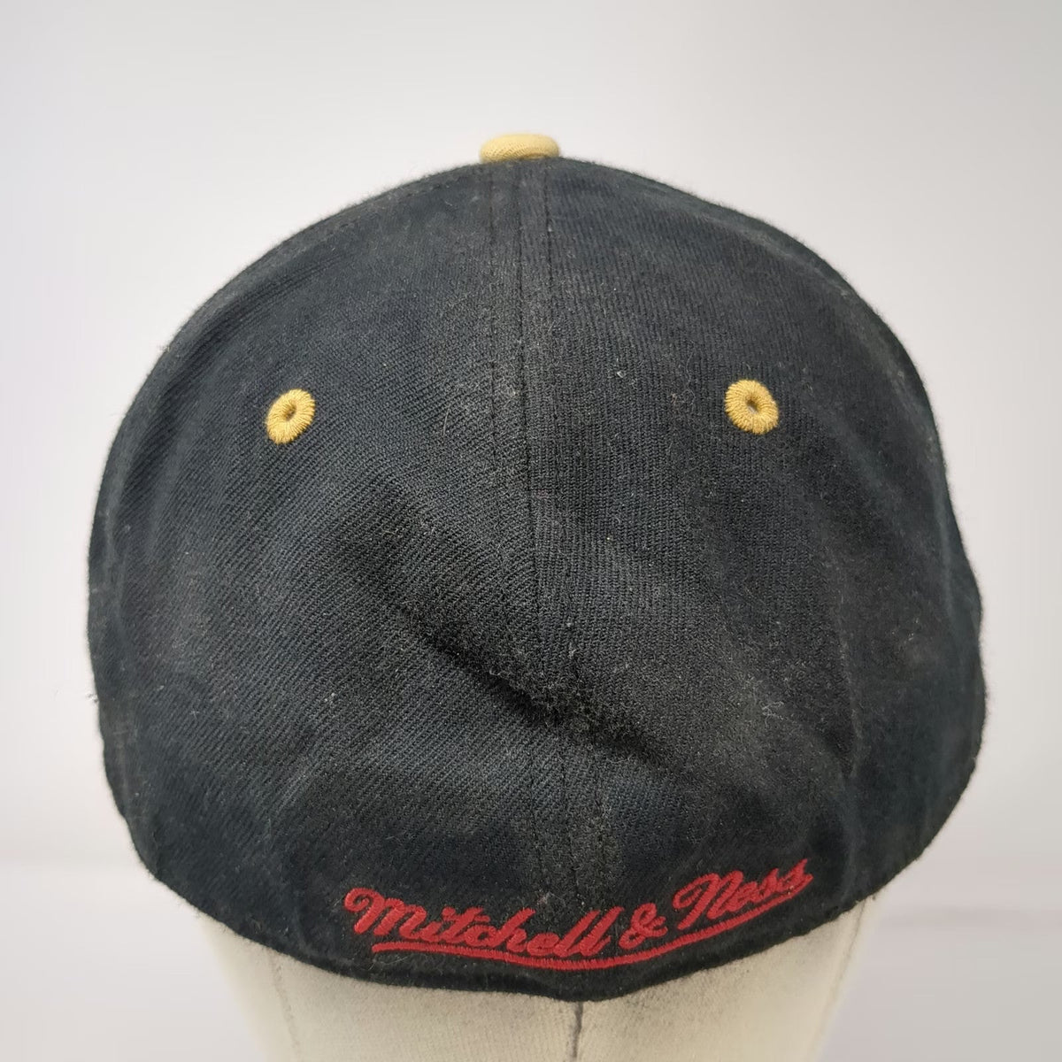 San Francisco 49ers NFL Mitchell & Ness Baseball Cap Black 7 3/8 Wool Fitted Hat