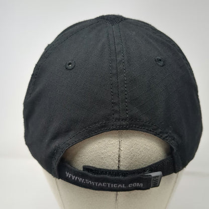 5.11 Tactical Baseball Cap Black OSFM Strapback 2012 Logo Hat Apparel
