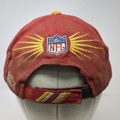 Starter Kansas City Chiefs NFL Red Baseball Cap Sunburst Pro Line Hat Vintage