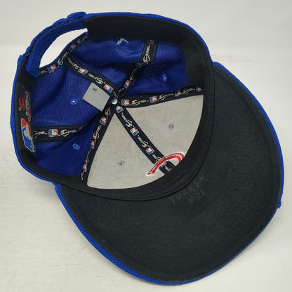 OC Sports MLB Chicago Cubs Baseball Cap Blue One Size Strapback Curved Brim