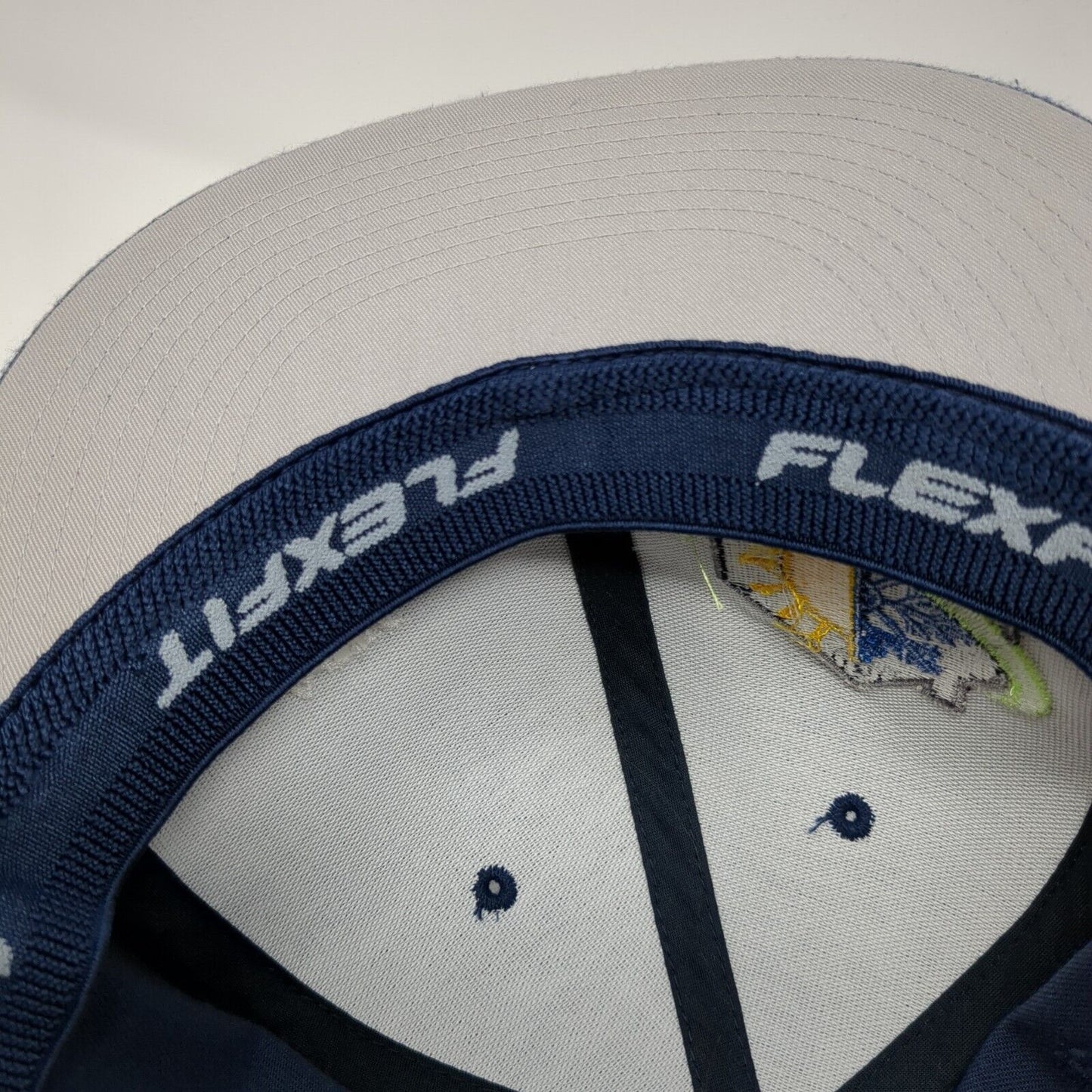 ACK Energy Savers Fitted Hat Blue S-M Embroidered Flexfit Yupoong