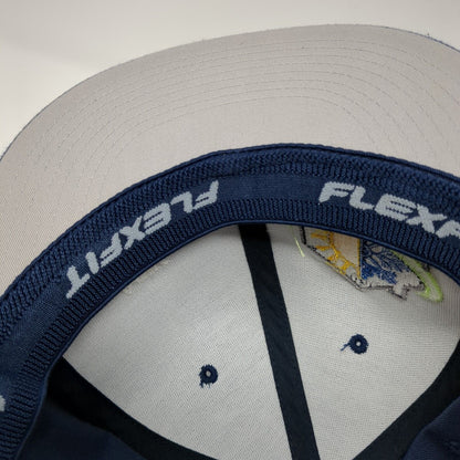 ACK Energy Savers Fitted Hat Blue S-M Embroidered Flexfit Yupoong