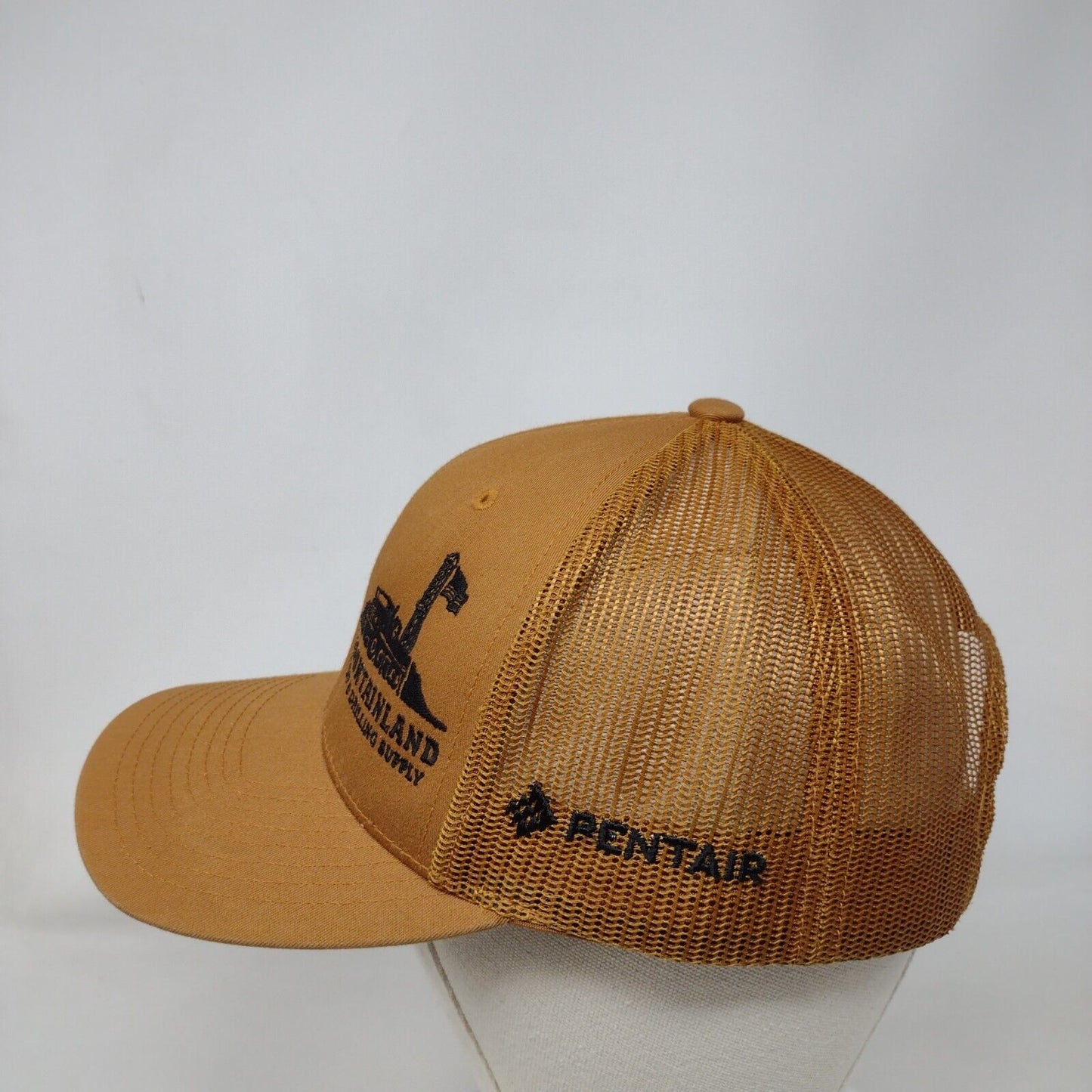 Mountainland Pump & Drilling Supply Pentairl Trucker Hat Brown One Size Yupoong