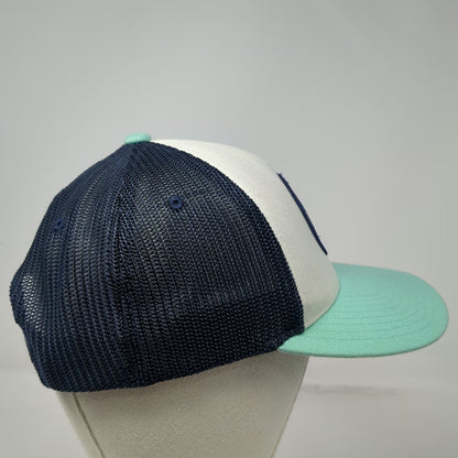Outdoor Research Trucker Hat One Size White Blue Green Mesh Landscape Patch