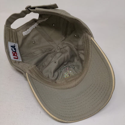 USGA US Open 2013 Merion Slideback Hat Tan Embroidered Logo Golf