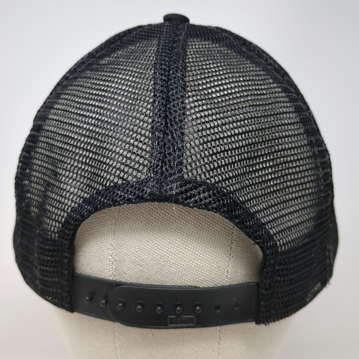 Otto Trucker Hat Black One Size Taylor Trucking Idaho Oak Leaves Mesh Snapback