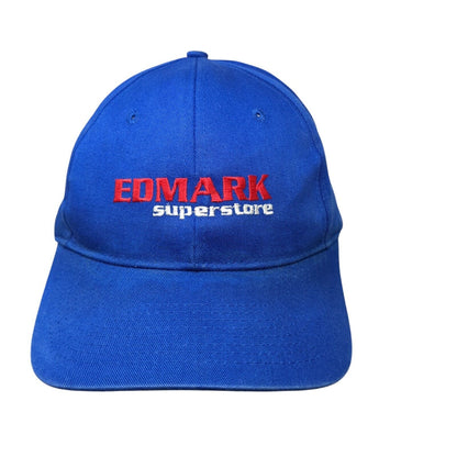 Edmark Superstore Snapback Hat Blue One Size Embroidered Port & Company