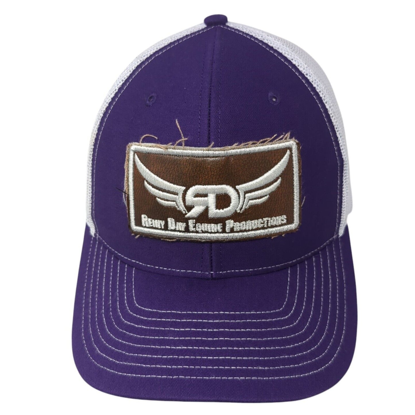 Reiny Day Equine Productions Snapback Trucker Hat Purple One Size