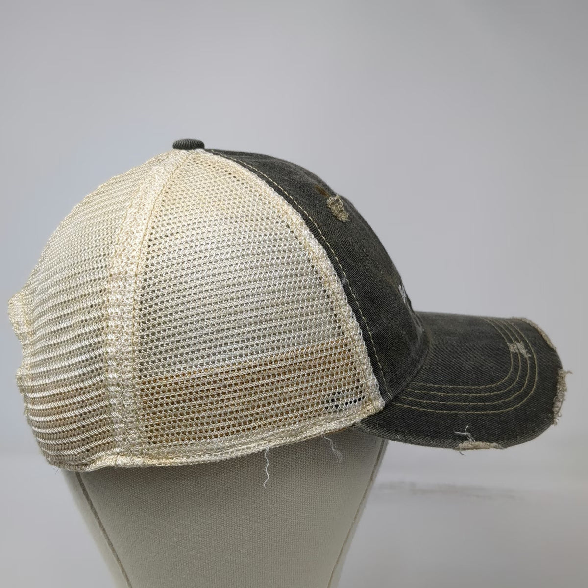 Headmost Boise Cascade Wood Products Trucker Hat Gray OSFM Snapback Mesh Back