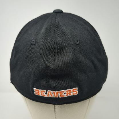 Oregon State Beavers NCAA Top of the World Hat Black XL Orange White Memory Fit