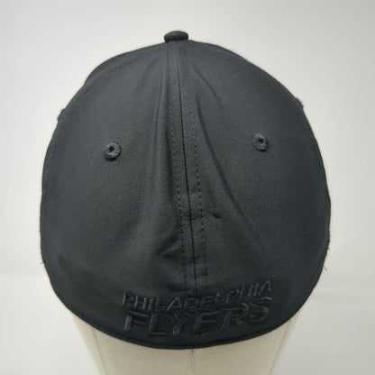 Philadelphia Flyers NHL Fanatics Black M Cap A-Flex Tonal Stretch Fit Logo Hat