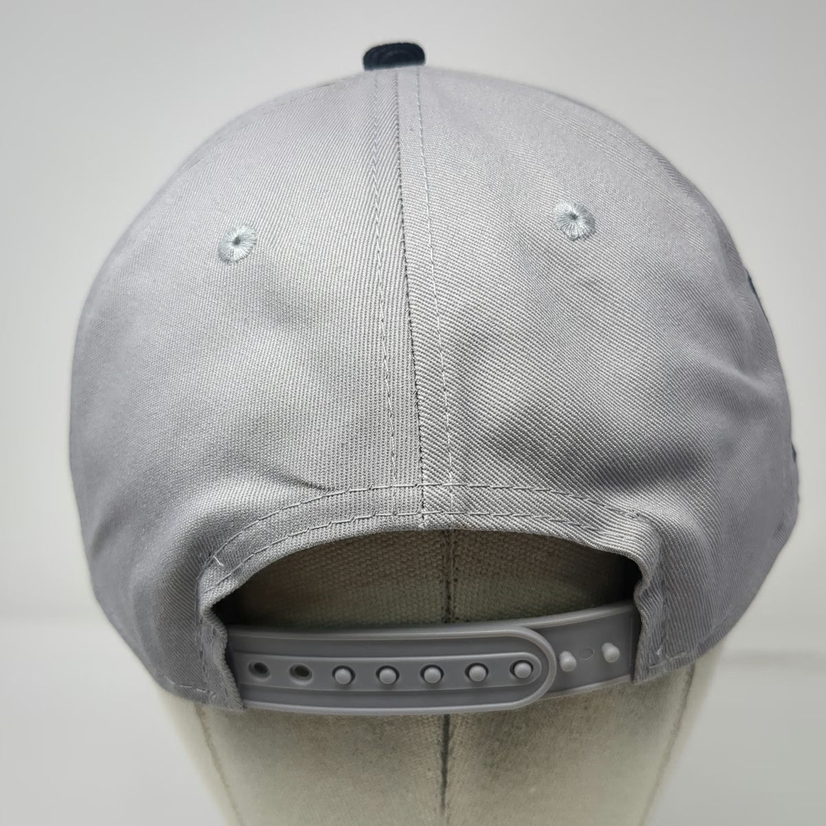 New Era 5 Panel Gray Blue Hat One Size Corduroy Brim Rope Pro Image Sports Boise