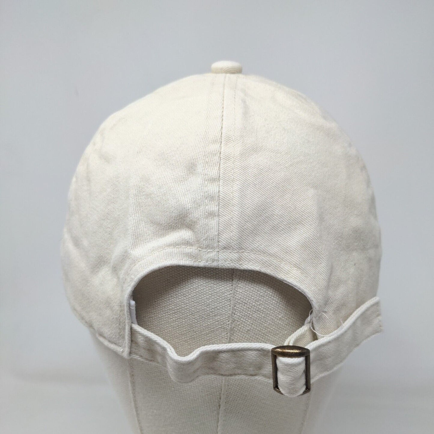 Butterfly Slideback Hat Brown Tan OSFM Embroidered Adjustable David and Young