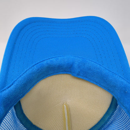 Corridor Surf Shop Garden City Idaho Snapback Trucker Hat Blue OS Rope Otto