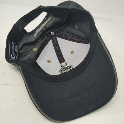Kryptek Baseball Cap One Size Black Gray Gold Typhon Camo Spartan Helmet Hat