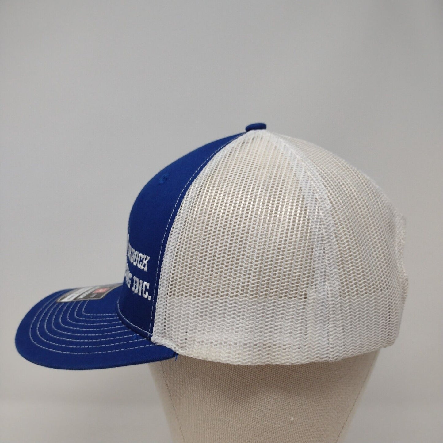 Murdock Fencing Inc. Snapback 112 Trucker Hat Blue OSFA Mesh Back Richardson