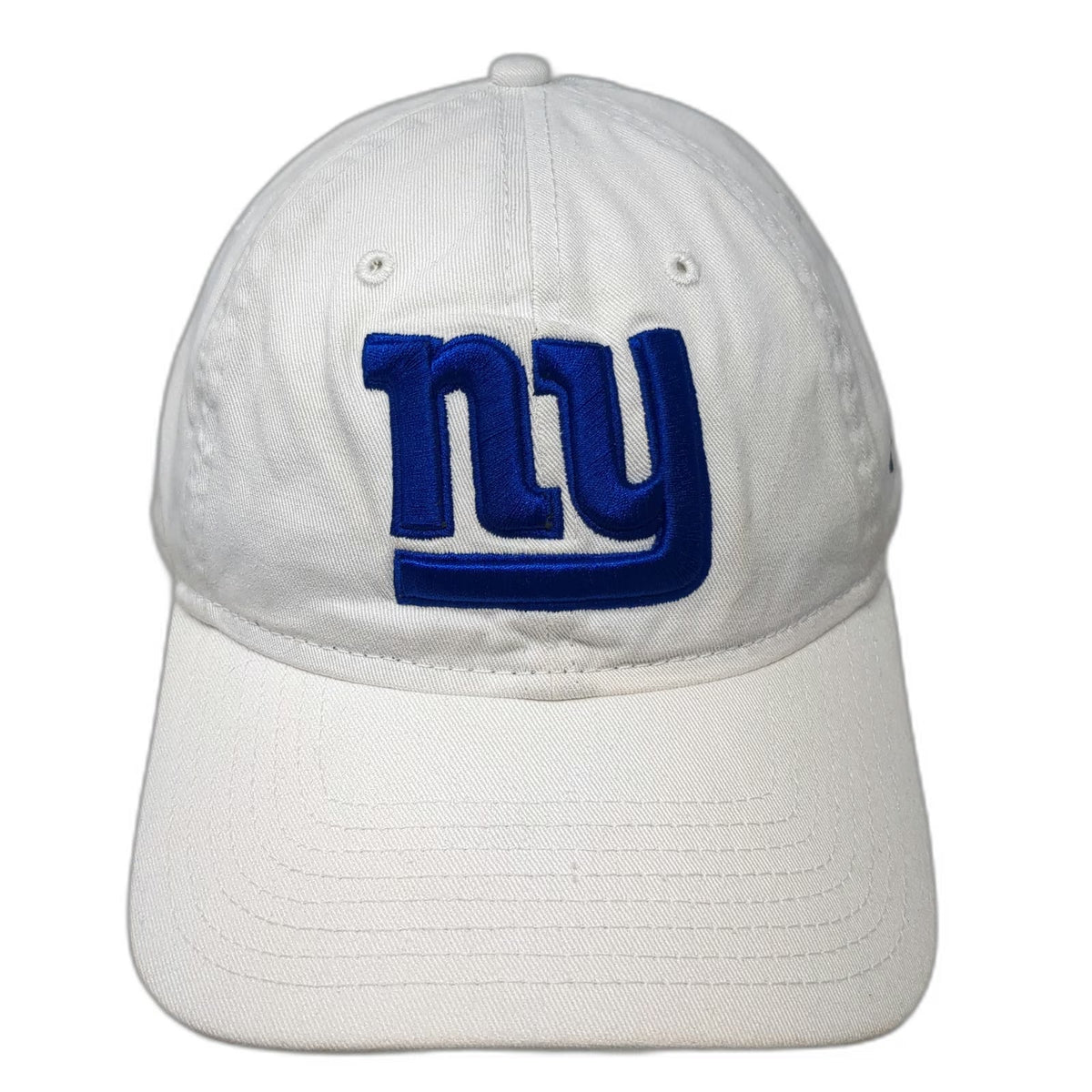 New York Giants NFL New Era Cap White One Size Adjustable Embroidered 9TWENTY