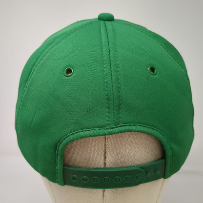 Yupoong 5 Panel Green One Size Hat Snapback Rope Trim John Wayne Pioneer Wagons