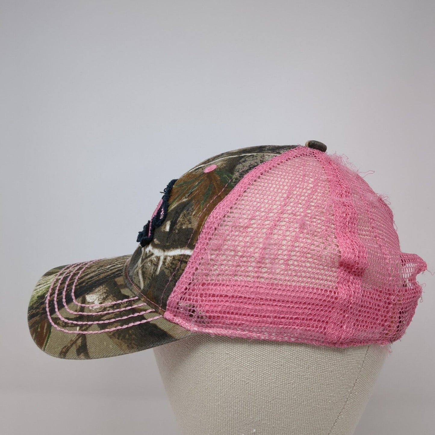 Duck Commander Strapback Mesh Back Trucker Hat Camo One Size Adjustable