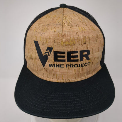 Veer Wine Project Snapback Mesh Back Trucker Hat Multi One Size Otto