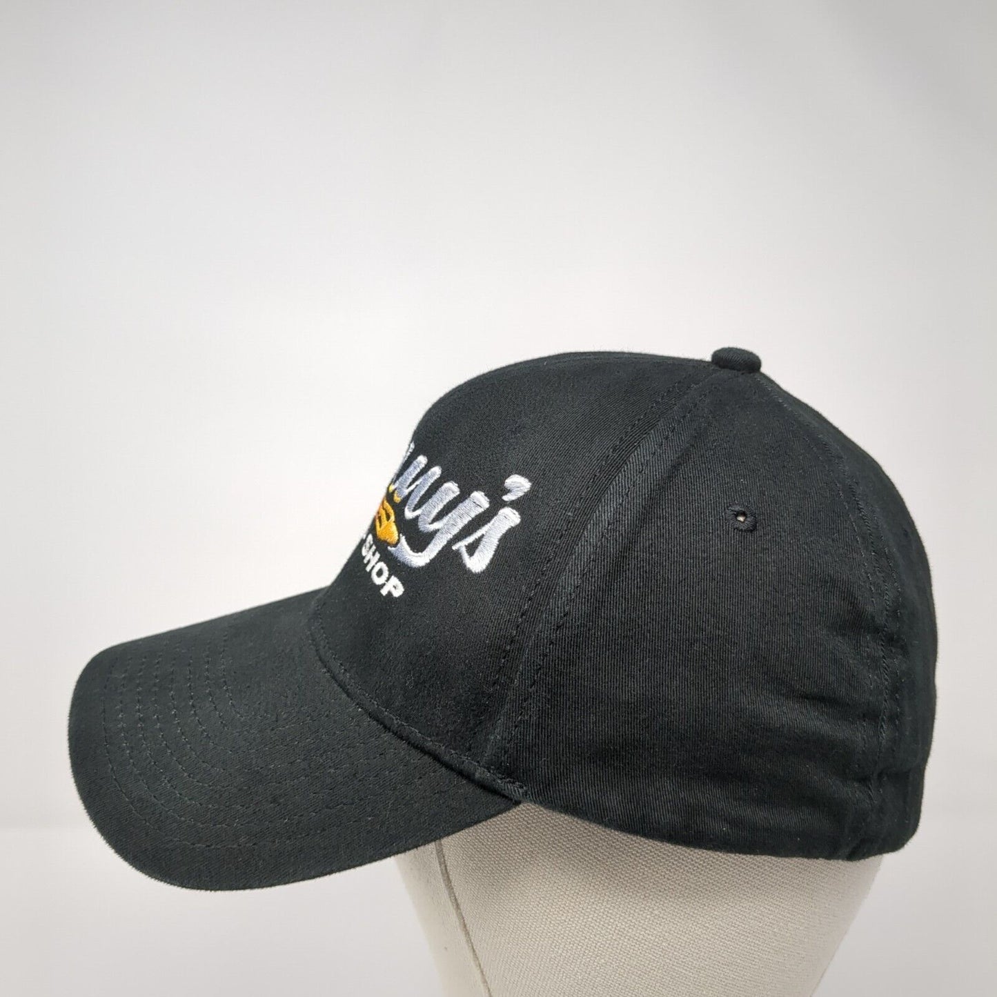 Kenny's Rod Shop Fitted Hat Black L-XL Embroidered 6 Panel Otto Flex