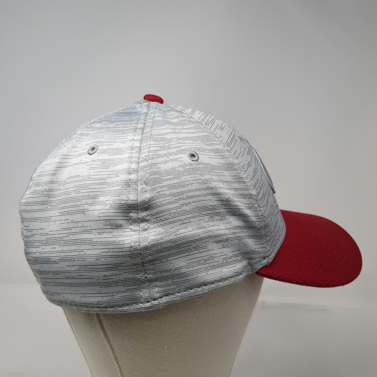 San Francisco 49ers NFL New Era Gray Red XL Hat 39THIRTY Stretch Fit Curved Brim