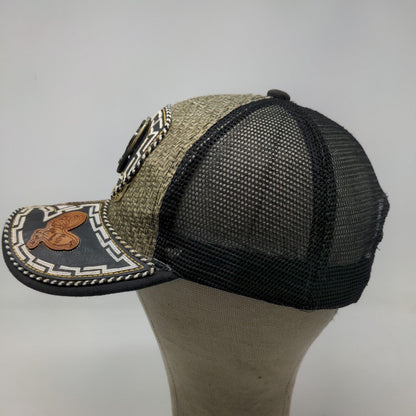 Unbranded Men's Snapback Mesh Back Hat Multicolor 3D Western Aztec Accents
