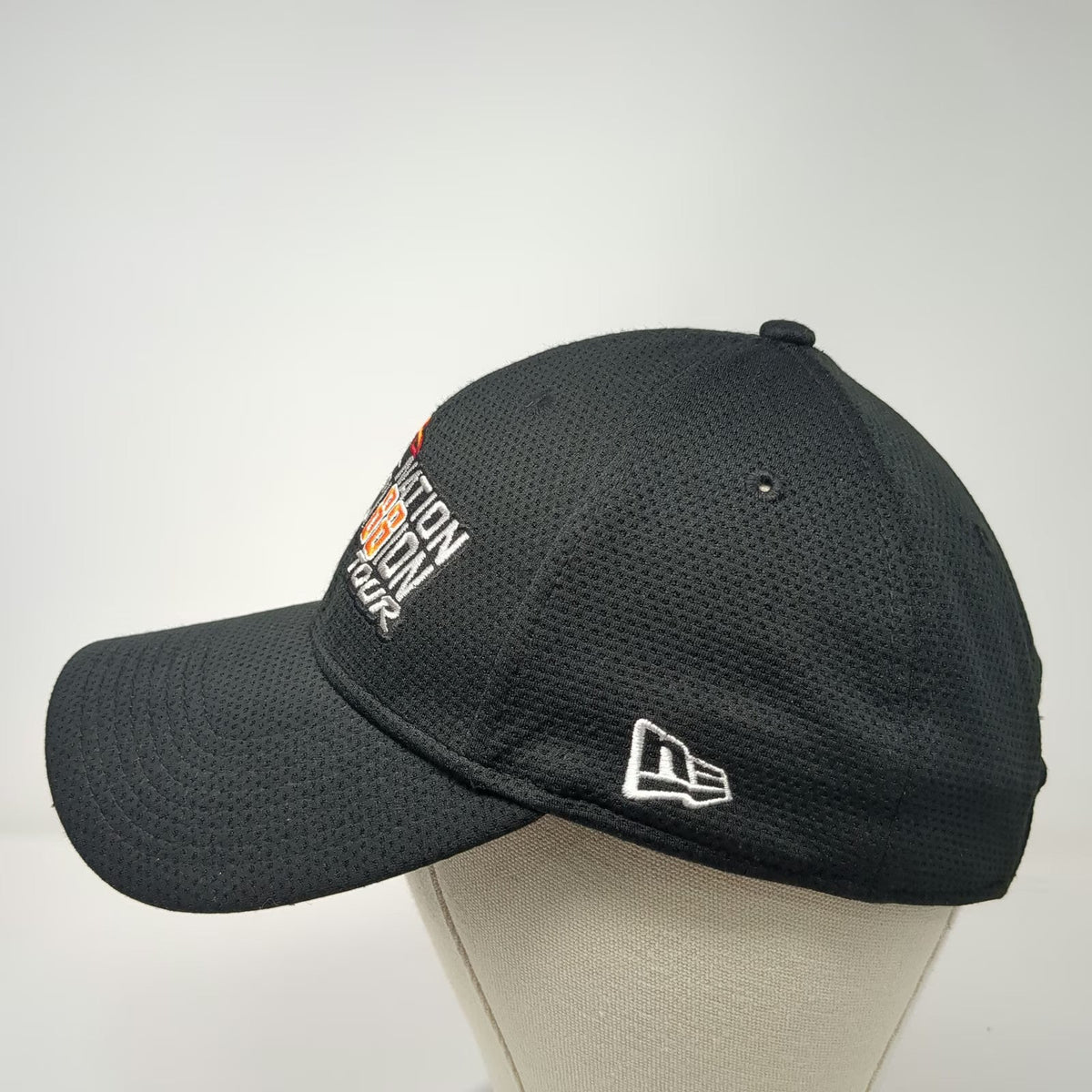 New Era Baseball Cap Black One Size NASCAR JR Nation Appreci88ion Tour Hat