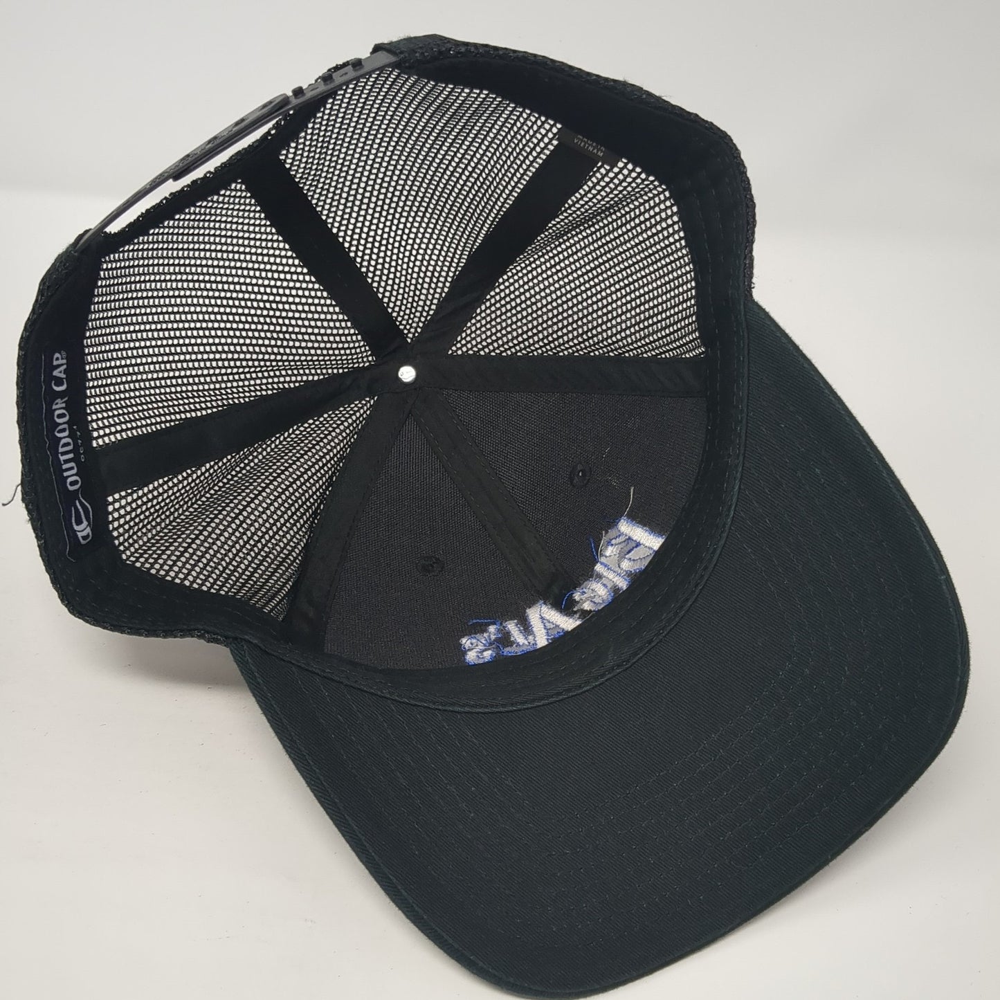 Big Al's Snapback Mesh Back Trucker Hat Black One Size Outdoor Cap