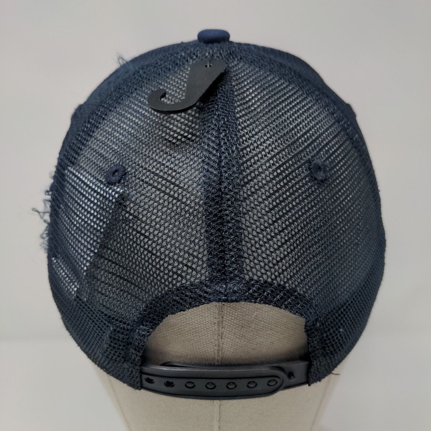 Magnum Strapback Mesh Back Trucker Hat Blue OSFA Carhartt Adjustable