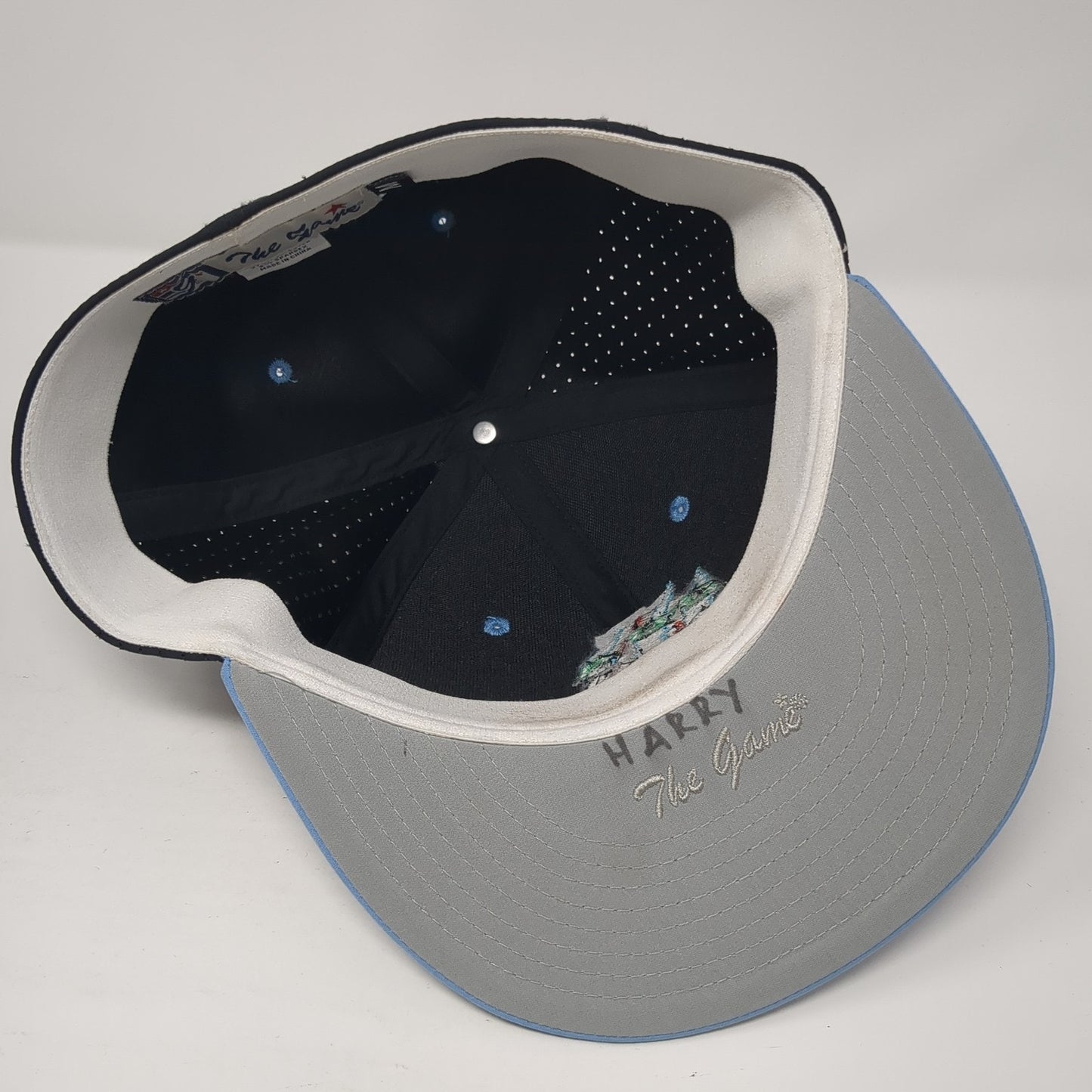 BBA Fitted Baseball Cap Multicolor Medium Lightweight Embroidered The Game