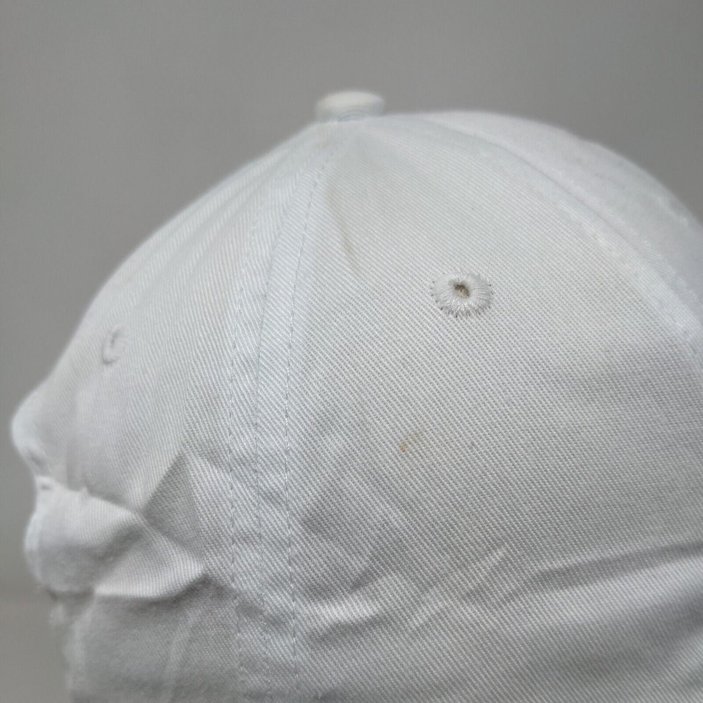 Dawn Snapback Hat White One Size Embroidered Adjustable Cap America