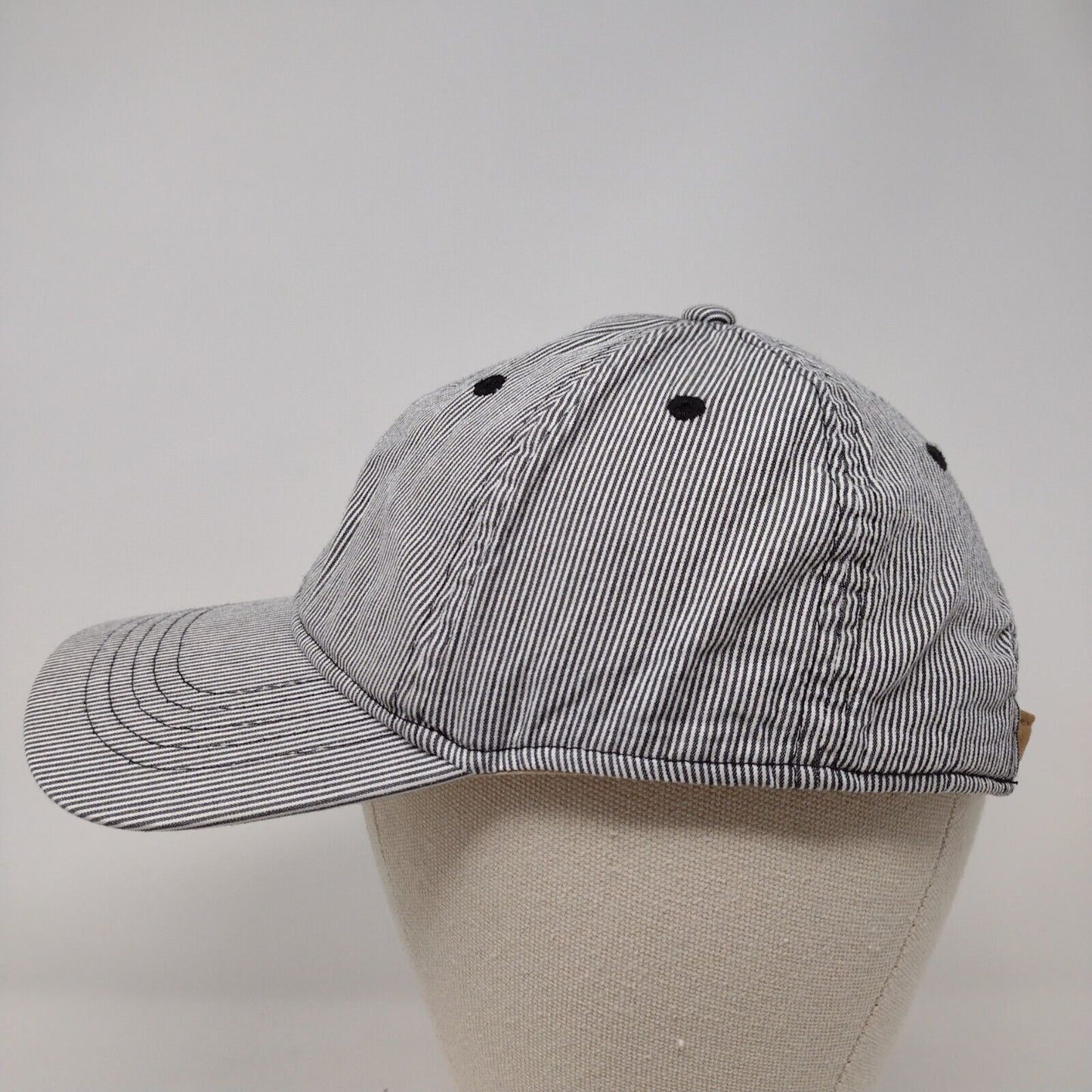 Unbranded Slideback Hat Multi OSFA Adjustable Pinstripe Blank 6 Panel