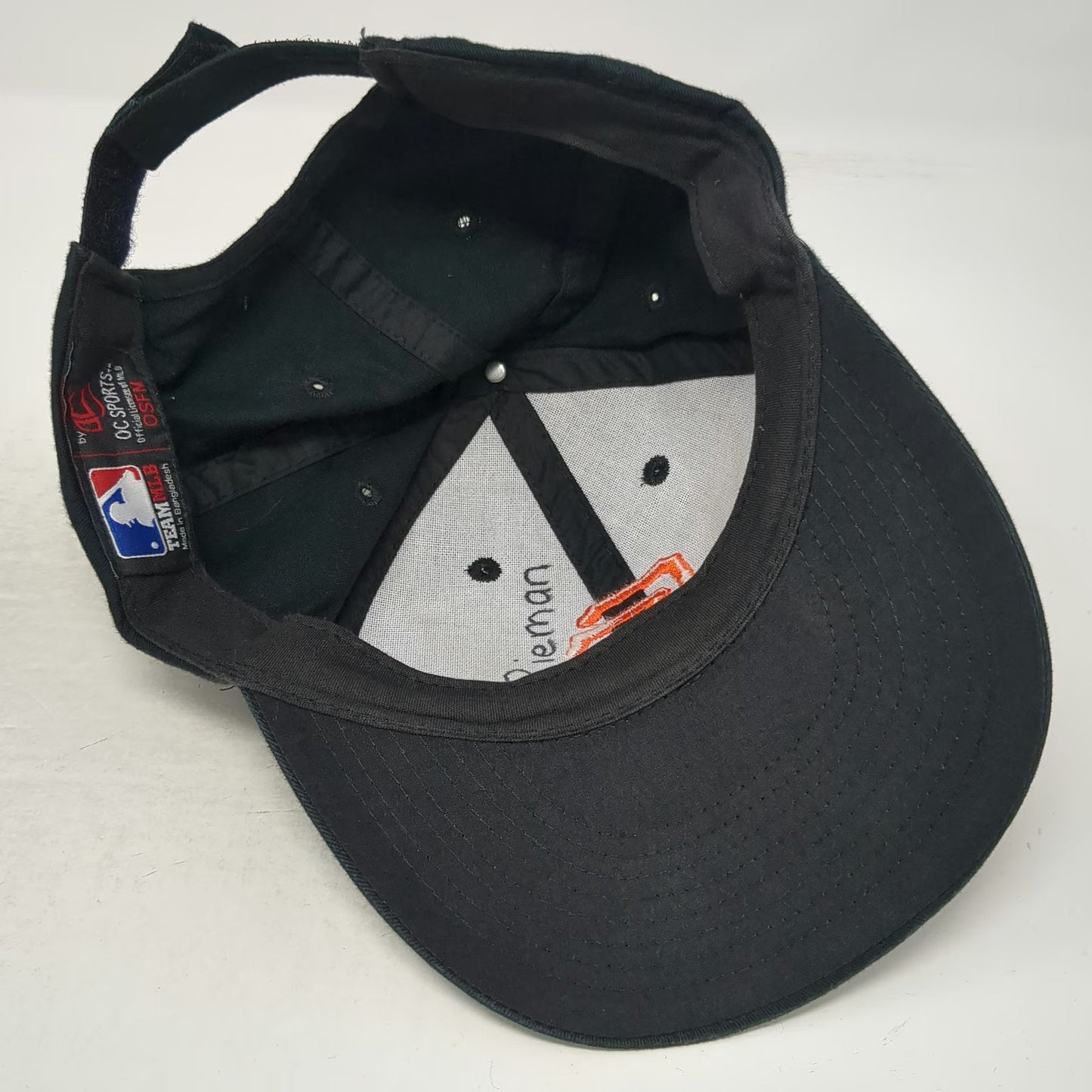 San Francisco Giants MLB OC Sports Baseball Cap Black Orange One Size Adjustable
