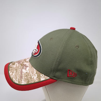 San Francisco 49ers NFL New Era Cap Green L Salute to Service Digital Camo Hat