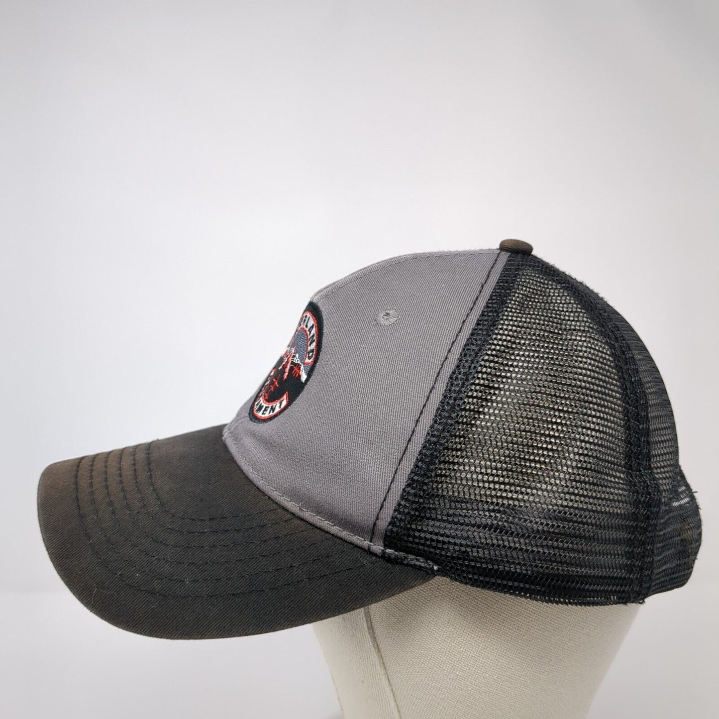 Overland Armament Snapback Trucker Hat Multicolor OS Adjustable Mesh Back Blue84