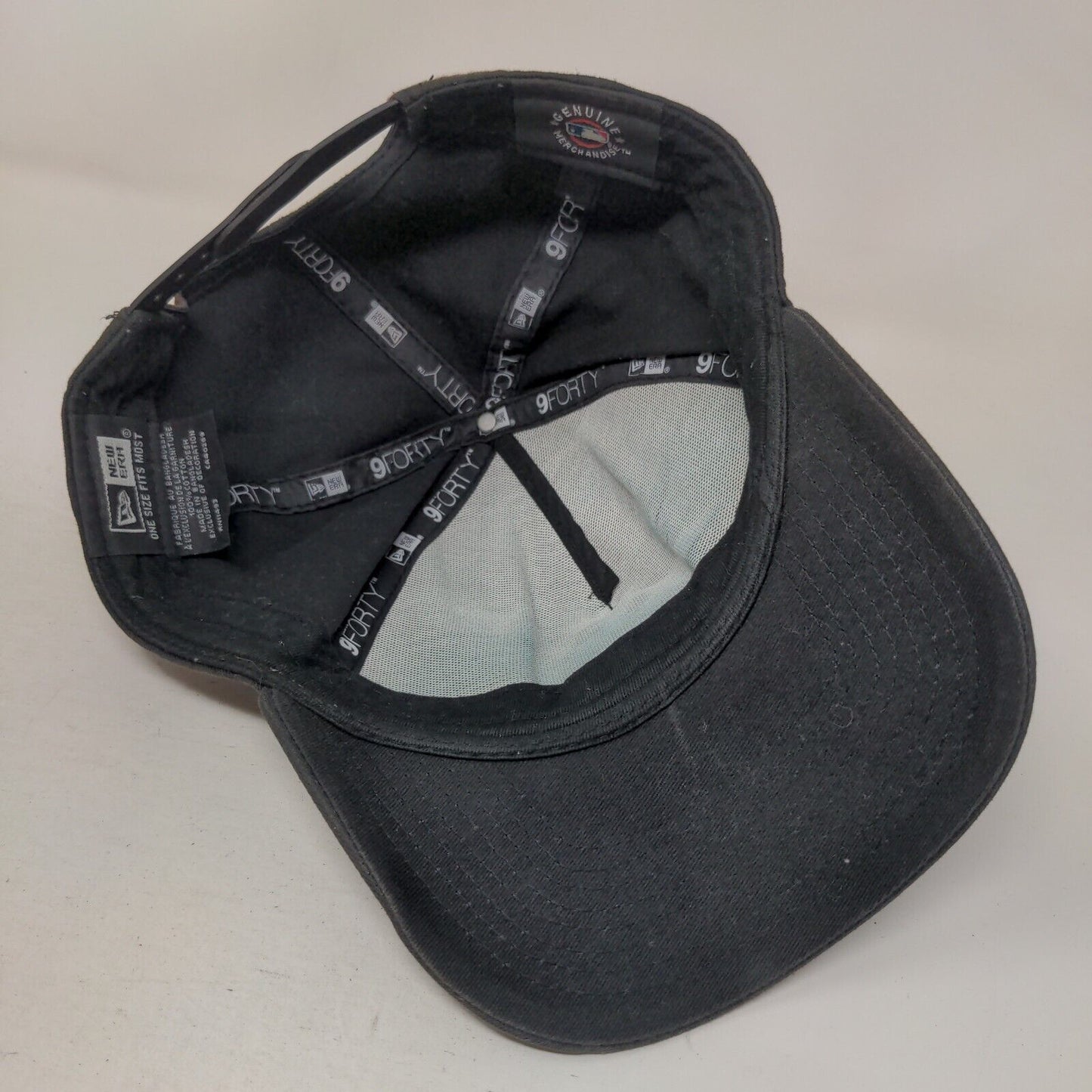 New York Yankees Snapback Hat Black OSFM Embroidered Logo New Era 9Forty MLB