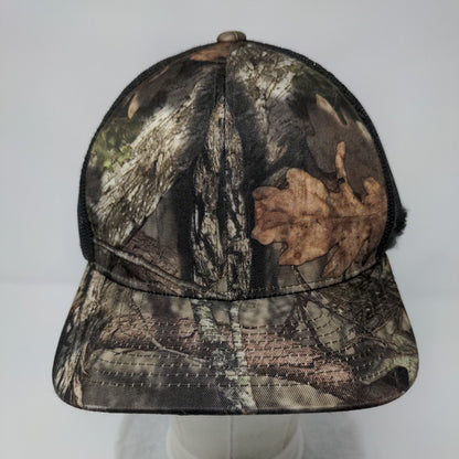 Pacific Headwear Snapback Trucker Hat Camouflage OSFA Adjustable Mesh Back