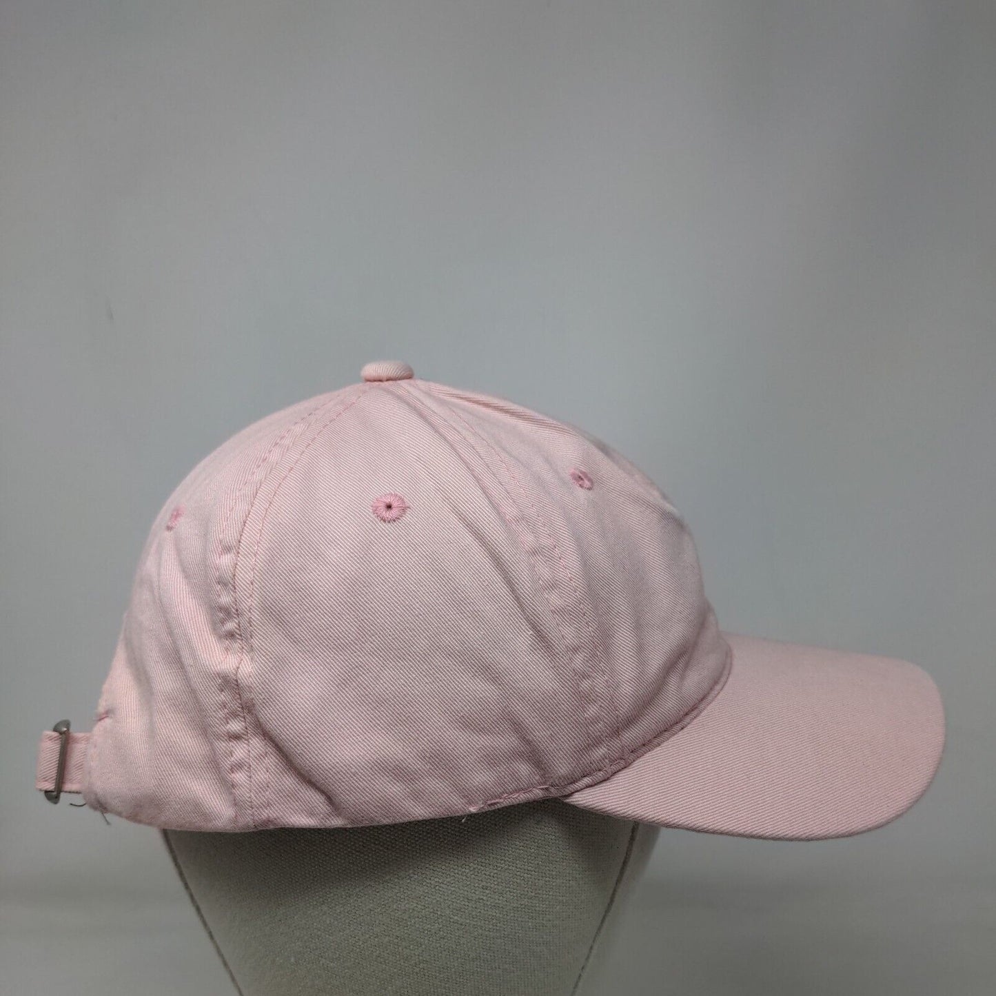 Cancer Awareness Bling Slideback Hat Pink OSFM Adjustable 6 Panel Outdoor Cap