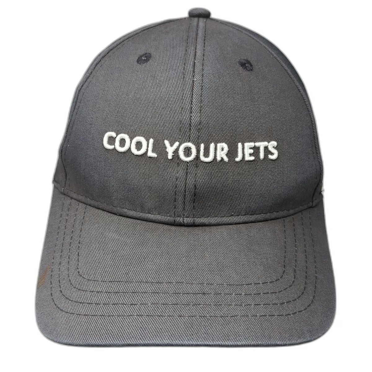 Paramount Baseball Cap Black One Size Delta Air Lines Cool Your Jets Cotton Hat