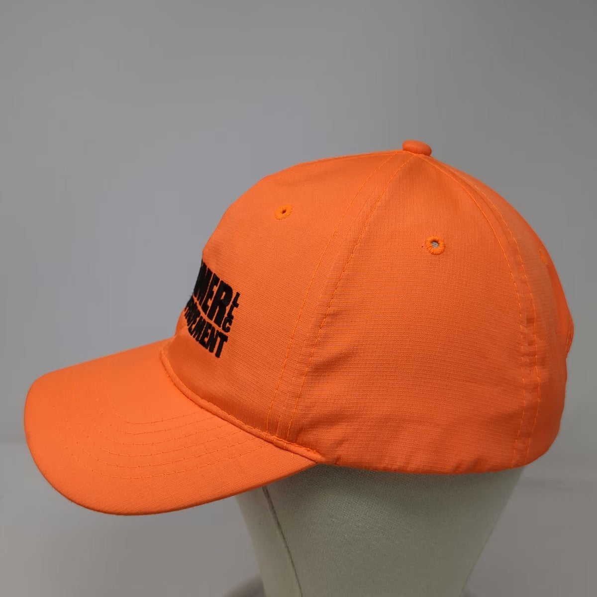Orange Baseball Cap One Size Hammer & Co Home Improvement Logo Strapback Hat