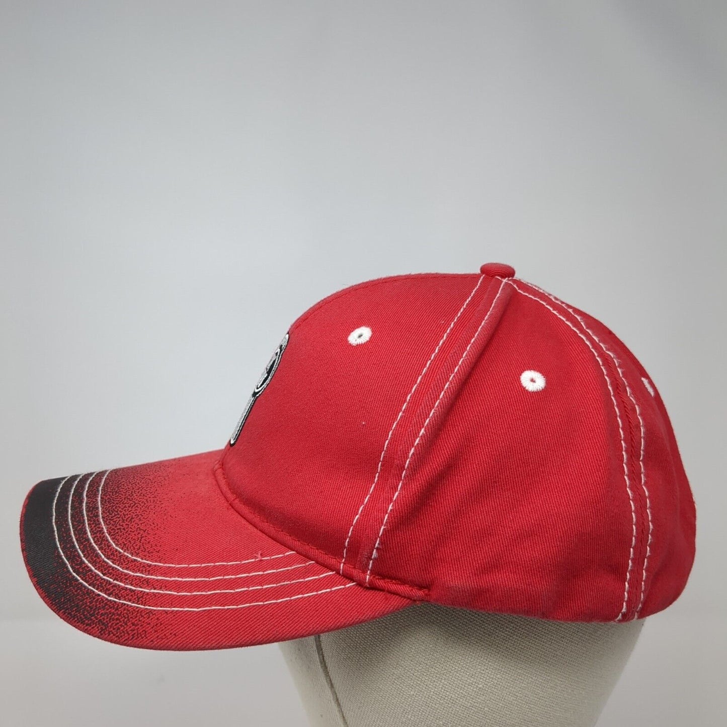 Kenworth Strapback Hat Red One Size Adjustable Embroidered 6 Panel