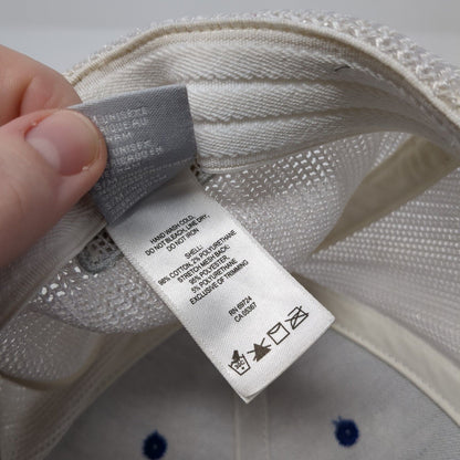 Columbia PFG Fitted Trucker Hat Blue Medium Mesh Back Stretch USA Flag