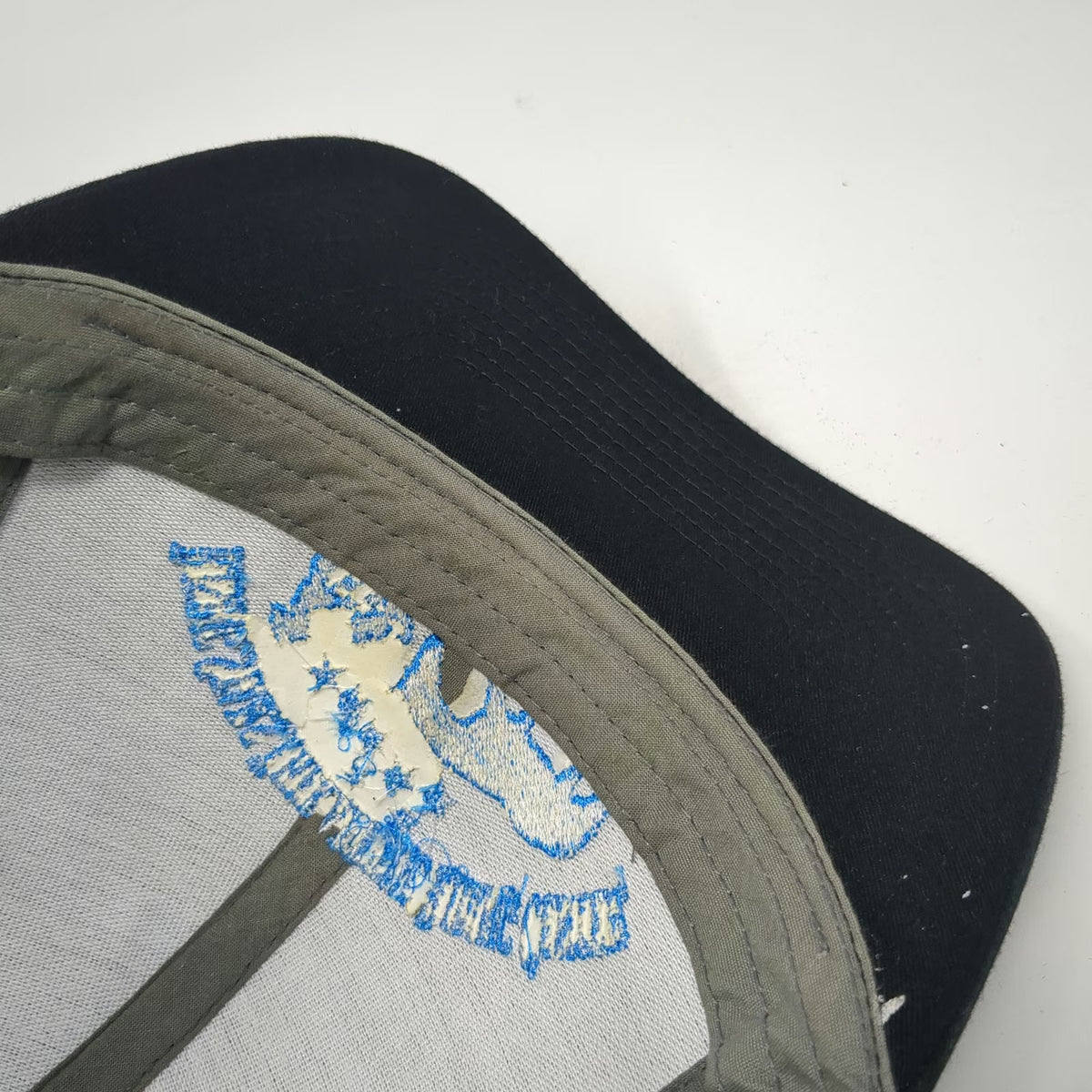 Pacific Headwear Trucker Hat Black One Size Snapback Mesh Horse Riding Center
