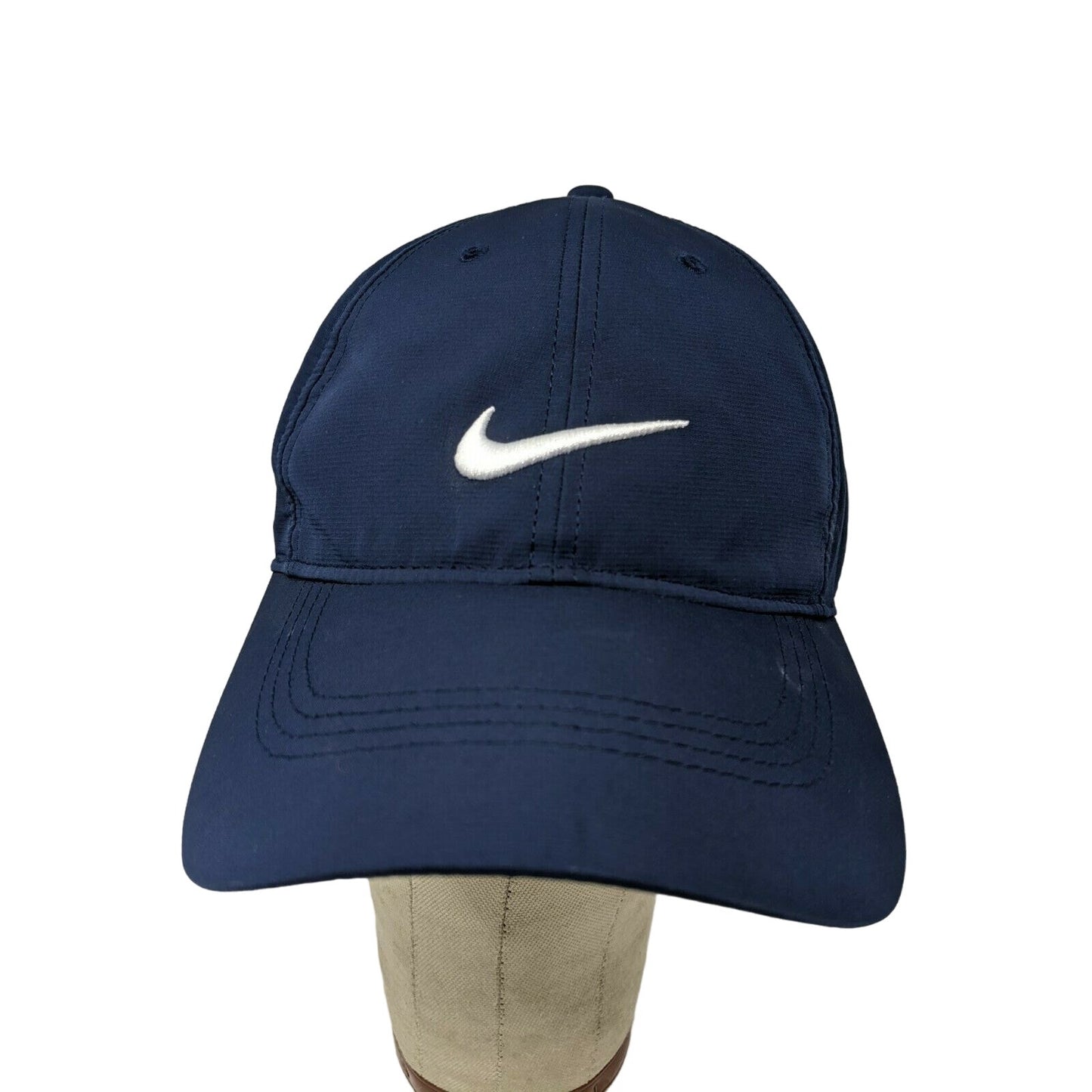 Nike Golf Baseball Hat Strapback Adjustable Blue Embroidered White Swoosh