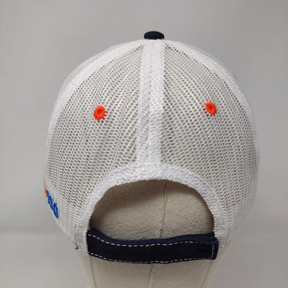 Reddaway Strapback Mesh Back Trucker Hat Blue One Size Cap America