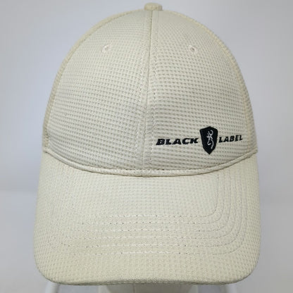 Browning Black Label Baseball Cap Beige One Size Strapback Polyester Mesh Hat