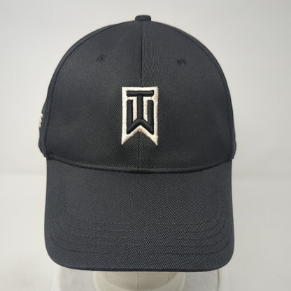 Tiger Woods One Fitted Baseball Cap Black XL Lightweight Embroidered Nike